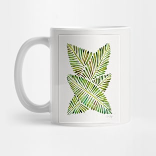 Green Banana Leaves Mug